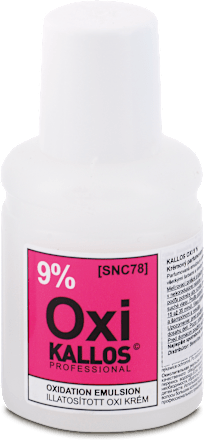 Krémový parfumovaný peroxid Oxi 9 % Kallos