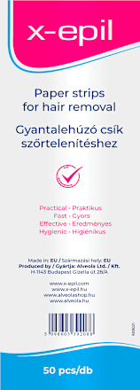 Gyantalehúzó csíkok X-Epil