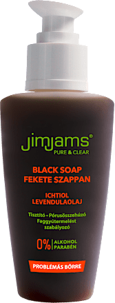 Pure & Clear Fekete szappan JimJams