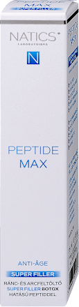 PEPTIDE MAX - SUPER FILLER - ANTI-ÂGE - Ránc- és arcfeltöltő Super Filler botox hatású PEPTIDDEL Natics