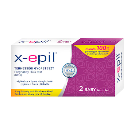 Terhességi gyorsteszt csík X-Epil