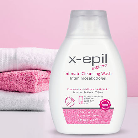 Intim mosakodó gél X-Epil