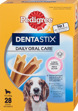 Hunde Kausnack Dentastix Zahnpflege für mittlere Hunde Pedigree