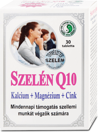 Szelén Q10 Kálcium+Magnézium+ Cink tabletta DR CHEN PATIKA