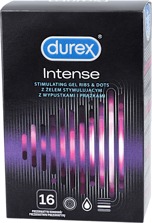 Prezerwatywy lateksowe Intense  Durex