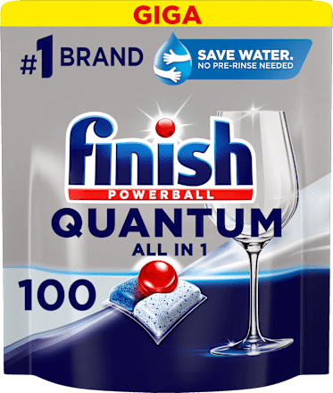 Powerball Quantum Max tablete za mašinsko pranje posuđa Finish
