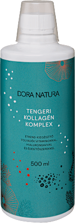 Tengeri kollagén komplex étrend-kiegészítő folyadék vitaminokkal DORA NATURA