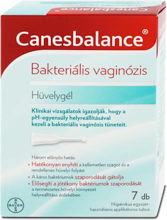 Hüvelygél, bakteriális vaginózus ellen Canesbalance