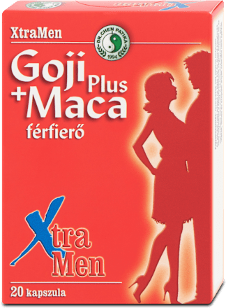 Xtramen goji plus maca férfierő kapszula DR CHEN PATIKA