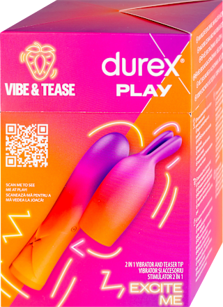 PLAY VIBE&TEASE vibrator durex