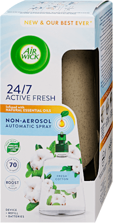 Active Fresh punjenje za automatski osvježivač prostora Fresh Cotton AIR WICK