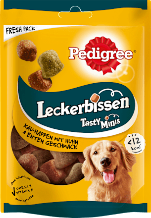 Hundeleckerli Leckerbissen Kauhappen mit Huhn Pedigree