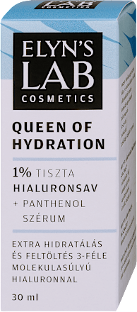 Queen of Hydration 1% hialuron szérum panthenollal Elyn's Lab