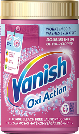 Oxi Action prašak za odstranjivanje fleka Vanish Oxi Action