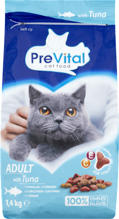 Száraz macska eledel tonhal PreVital
