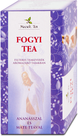 Fogyi tea ananásszal és mate teával Mecsek