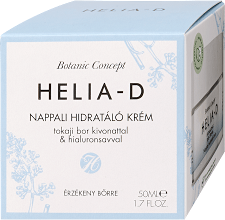 Botanic Concept nappali hidratáló arckrém érzékeny bőrre HELIA-D