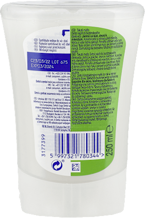 Wkład do Bezdotykowego Aplikatora Aloes i Witamina E Dettol