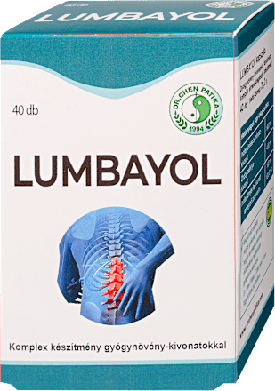 Lumbayol étrend-kiegészítő készítmény gyógynövény-kivonatokkal  DR CHEN PATIKA