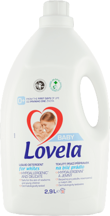 Baby prací gel na bílé prádlo Lovela