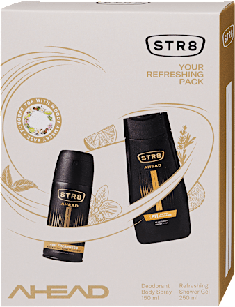 Ahead tusfürdő és deo spray ajándékcsomag STR8