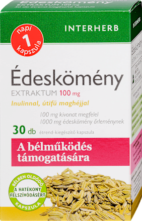 Édeskömény extraktum kapszula  Interherb