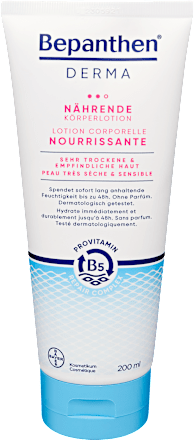 Tápláló testápoló Bepanthen
