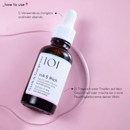 Serum HA 5 Rich Geek&Gorgeous