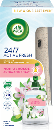 Active Fresh automatický difuzér a náplň na vodní bázi Jasmínové květy AIR WICK