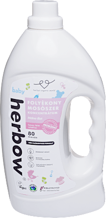 Baby mosógél mosódió kivonattal málna illattal Herbow