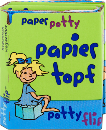 Papír bili pottyflip