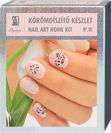Körömdíszítő készlet, 01 Moyra