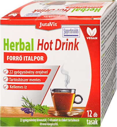 Herbal forró italpor felnőtteknek JutaVit