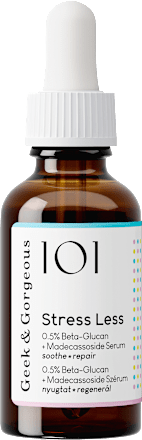 101 Arcszérum Stress Less Beta-Glucan + Madecassoside hatóanyaggal Geek&Gorgeous