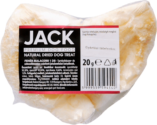 Jutalomfalat kutyáknak, disznóorr JACK