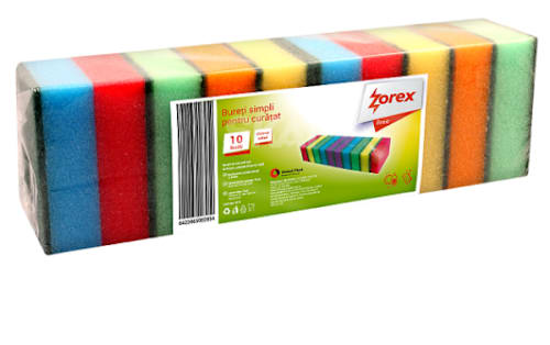 Bureți de vase colorați zorex