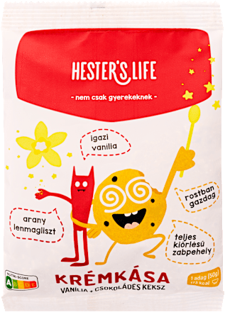 Krémkása, vanília-csokoládés keksz Hester’s Life