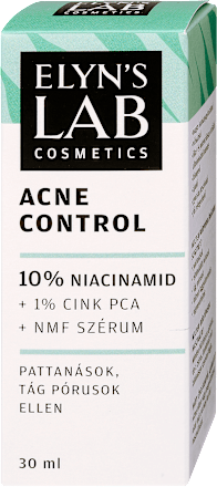 Acne Control 10% Niacinamid + 1% Cink PCA + NMF szérum Elyn's Lab