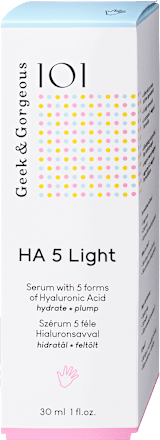 Serum HA 5 Light extra hidratant  Geek&Gorgeous