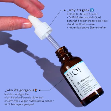 Gesichtsserum 101 Stress Less Geek&Gorgeous