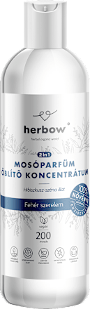 Mosóparfüm Fehér szerelem hibiszkusz-széna illattal (200 mosás)  Herbow