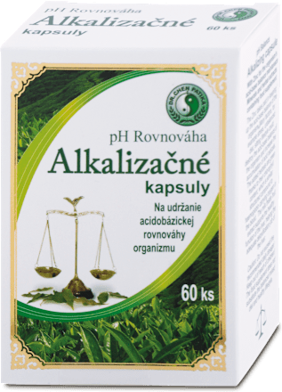 Alkalizačné kapsuly pH Rovnováha Dr. Chen Patika