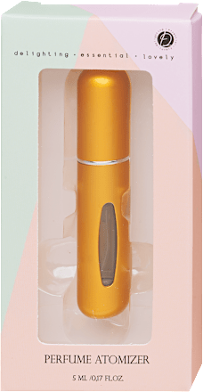 Parfümszóró újratölthető, többféle DEL