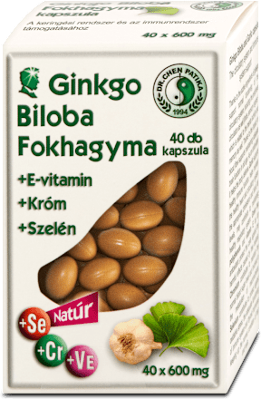Ginkgo biloba fokhagyma kapszula DR CHEN PATIKA