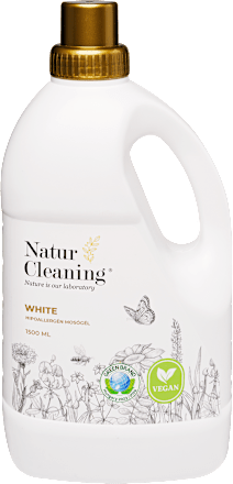 Hipoallergén mosógél fehér ruhákhoz NaturCleaning