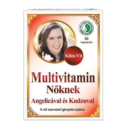 Multivitamin Nőknek Angelicával és Kudzuval kapszula DR CHEN PATIKA