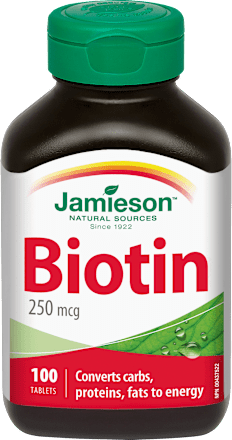 Tablety Biotin 250 mcg Jamieson