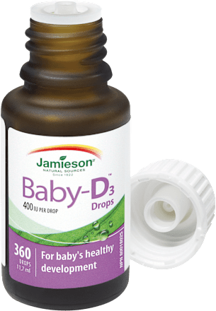 Kvapky Baby - vitamín D3 - od narodenia Jamieson