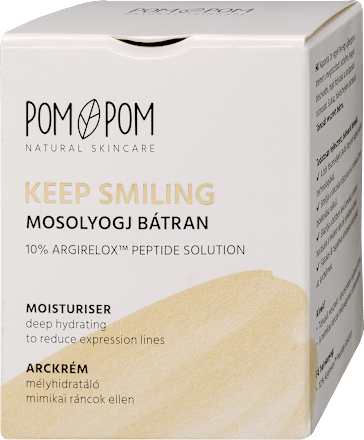 Mosolyogj bátran 10% Argirelox arckrém  POM POM