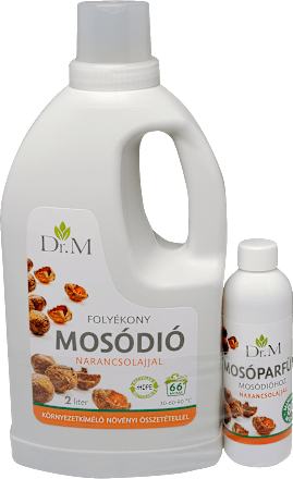 Mosódió gél + mosóparfüm narancsolajjal Dr. M